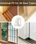 16 Piece Pocket Door Bottom Guides Set For Sliding Doors Universal Fit Interior Doors Jamb Mounted Aluminum Track System