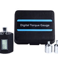 Digital Torsion Meter With Sound And Light Alarm Portable Wrench Adapter Heavy Duty 45 Steel And ABS Tool with case and adapters