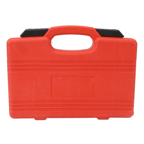 Badass 14 Piece Wheel Bearing Puller Extractor Tool Set For Car And Bike Repair With Steel Parts For Removing Bearings Easy Install On 0.75 Inch 25mm And 1 Inch Sizes Save Cash Doing Your Own Garage Work Without Headaches For Pros Loving Quick Fixes red case