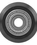 Close-up of grooved wheel bearing, part of Grooved Wheel Bearings 20 Pack For 3D Printers And CNC Machines 5mm Bore Pulley Kit
