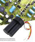 450V 12uF Plus 5uF Dual Start Capacitor for Washing Machines and Electric Pumps CBB60 Round Motor Capacitor Replacement