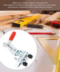 Double Head Push Pull Toggle Clamp Securely Locks Welding, Saws And Molds For Rock Solid Build Quality and Quick Release Clamping Action On Any Shop Job.