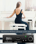 N-Drive eXtreme Drive Emulator For Yamaha Disklavier MX100A MX100B MX101R MX100MR MX100M MX300MR Upgrades Vintage Keyboard Gear with pianist.