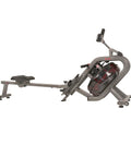 Phantom Hydro Water Rowing Machine With Realistic Water Resistance 60 Degree Tank 16 Hydro Blades For Max Resistance Performance Monitor
