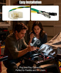 Parents installing Beefed Up 24V RS775 High Speed Gearbox For Ride On Cars with plug-and-play connector.