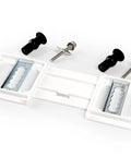Mounting plate components for Elongated Non Electric Bidet Seat With Dual Nozzles, Ultra Low Profile, Boss-Level Spray That Goes From Power To Gentle