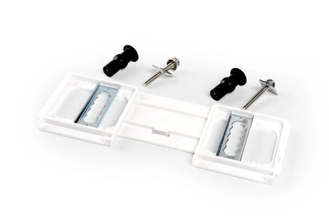 Mounting plate components for Elongated Non Electric Bidet Seat With Dual Nozzles, Ultra Low Profile, Boss-Level Spray That Goes From Power To Gentle