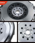 High Grade Dual Mass Flywheel Replacement Fits Ford Mustang 2011 To 2014 With 37 Liter V6 Motor Smooth As Glass Shifting And Built Tough Reliability Highway Ready Upgrade, detailed view.