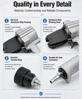 Heavy Duty Pneumatic Steel Strapping Machine With Tensioner Cutter And Sealer Set components including aluminum housing and steel head.