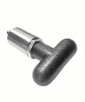 Top Shelf Steel T Handle Spring Loaded Pull Pins For Gym Equipment, 3/8inch steel pins for quick release in gym racks.