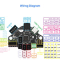 EBB36 Can Bus Adapter Board With Max31865 Hot End Pcb And Filament Break Detection For Blv Ender 3 Wiring diagram showing pin connections.