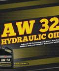 Beefed-Up Anti-Wear AW32 Hydraulic Oil for Log and Wood Splitters, Gearbox and Compressor Systems, Rust and Corrosion Protection, 1 Gallon