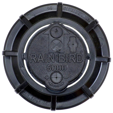 Top view of 5000 Series Rotor Sprinkler Head 5004 PC Model with Rain Curtain Nozzle Tech