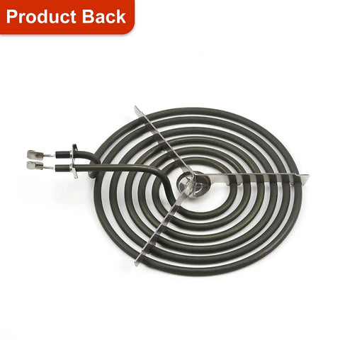 8 Inch Large Surface Electric Stove Burner Coil Replacement For GE 6 Turn Range With Plug And Play Terminals 2350W 1765W Easy Install Fit For Your Home Cooktop By AMI PARTS