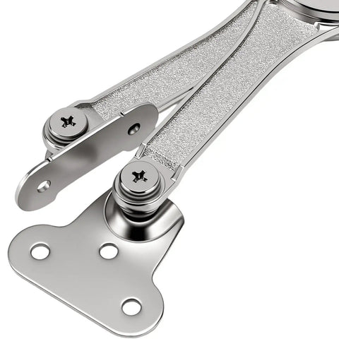 Close-up of Six Pack Soft Close Lid Hinges With Hex Wrench Folding Lid Stay Hinge For Cabinets Wardrobes And Wooden Boxes
