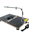 Tabletop Hot Wire Foam Cutter 110V 30W for Styrofoam with adjustable temperature control and cutting guide, side view