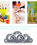 600 Piece 12 Size Stainless Steel Precision Balls Set 1 To 8 Mm for nail art, DIY crafts, paint mixing, and hobby projects.