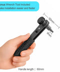 Bonus wrench tool included for installation, measuring 60mm in handle length, designed for ease of use.