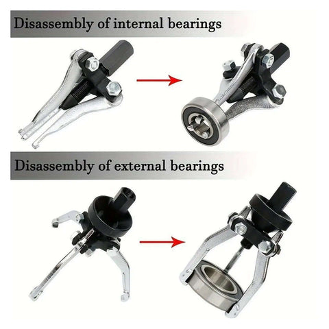 Get This Awesome 5Pc Sliding Hammer Gear And Bearing Puller Set For Your Ride With Durable Internal External Disassembly Tools To Fix Your Family Vessel And Handle Minor Breakdowns Without Stress. steel bearing puller for internal and external disassembly
