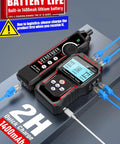 RJ45 Network Cable Tester With PoE And NCV Check, Cable Length Meter, port flashing indicator, supports CAT5 CAT6 CAT6a CAT7