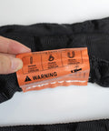 Label of Black Endless 4 Ft Round Sling Built Tough Heavy Duty Polyester Lifting Sling For Rigging And Hoisting With 5300 Lb Vertical Capacity