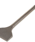 Heavy duty scaling chisel bit for Built Tough SDS Max Corded Demolition Hammer, ideal for concrete breaking tasks.