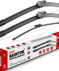 Atlas Windshield Wiper Blades Set 26 Inch Front Wiper 22 Inch Front Wiper and 12 Inch Rear Wiper Replacement packaging display