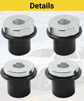 Dodge Ram 1500 Steering Rack And Pinion Mount Bushing Kit 4 Piece Replacement For 52106728AC 52113031AD 2002 To 2012 Direct Fit