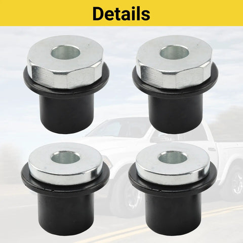Dodge Ram 1500 Steering Rack And Pinion Mount Bushing Kit 4 Piece Replacement For 52106728AC 52113031AD 2002 To 2012 Direct Fit