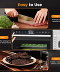 Top Shelf Workhorse Food Dehydrator Featuring 12 Sturdy Steel Trays And Precise Heat Controls Plus Marathon Timer in use for jerky.
