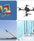 Beefy Carbon Fiber Tube Set 4 Pcs 4x6x500mm Pultruded Tubing For RC Planes Drones Kite Wings And Quad Copter Arms, image showing uses.