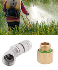 Two Pack 45 Degree Sprayer Nozzle Tips M14x1.5 Internal Thread With M14x1.5 To M18x1.5 Adapter for orchard and farm use