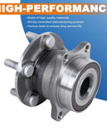Rear Wheel Hub Bearing Assembly Two Pack Drop In Bolt On Fits 2009 2013 Subaru Forester 2010 2014 Outback 2013 2016 BRZ