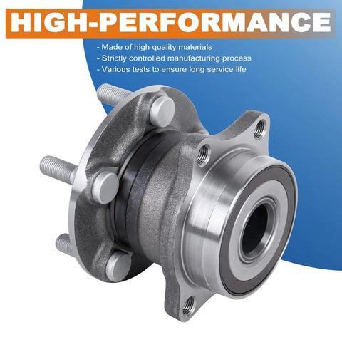 Rear Wheel Hub Bearing Assembly Two Pack Drop In Bolt On Fits 2009 2013 Subaru Forester 2010 2014 Outback 2013 2016 BRZ