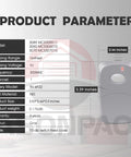 MultiCode Gate Opener Remote Compatible With 300MHz 3089 308911 MCS308911 3060 3070 Garage Door Opener shown with 10 dip switch system specifications