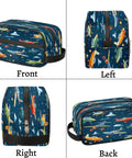 Cartoon Airplane Makeup Bag Travel Toiletry Case For Women And Men Dopp Kit Cosmetic Wash Pouch Go To Lightweight Durable Organizer