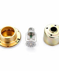 Concealed Pendent Fire Sprinkler Head With Decorative Cover Plate Dn15 Size showing brass frame, sprinkler, and cover.