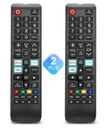 Pack Of 2 Universal Remote Control Replacement For Smart TVs That Play Nice With Frame QLED And LED 7 Series Easy Plug And Play Setup Exact Compatibility With BN59 Series Remotes