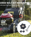 Two Pack Handle Knob and Screw Bolt Kit For Toro Lawn Mowers and Snow Blowers Replacement Parts 92 2260 106 4161