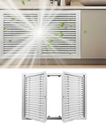 Heavy Duty Double Door Access Panel With Integrated Louvered Vent Covers Drywall And Exterior Walls Ready For Plumbing Wiring Or Crawl Space Tasks Performs Like A Boss And Installs Without The Hassle with slatted vents