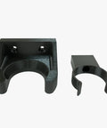 Wall Mount Holder For Cordless Stick Vacuum Tubes V15 V11 V10 V8 V7 Absolute Outsize, showing open holder and grip, black.