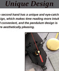 DIY Dope Quartz Clock Movement Kit With Pendulum Mechanism And Decorative Hands Displayed