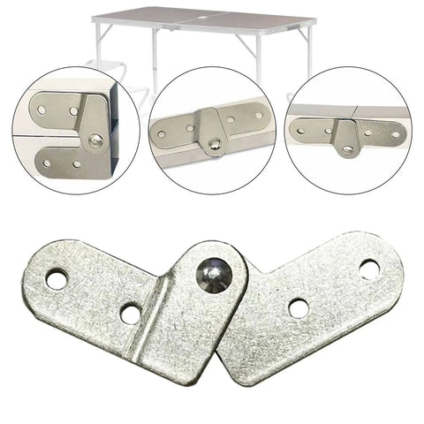 Folding Hinge For Iron Tables And Doors, Reliable Heavy Duty Compact Support with sample table application