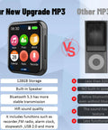 Comparison of 128GB MP3 Player With Bluetooth 5.3, Dope Portable Digital Lossless Music Player With Built-In Speaker vs other model