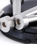 M2 Hex Socket Shoulder Bolts 2.5mm Shoulder Diameter, 18mm Shoulder Length, 304 Stainless Steel, 20 Pieces