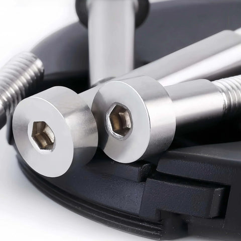 M2 Hex Socket Shoulder Bolts 2.5mm Shoulder Diameter, 18mm Shoulder Length, 304 Stainless Steel, 20 Pieces