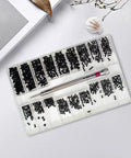 Must Have Micro Screw Kit For Watches Eyeglasses And Laptops, 18 Metric Sizes Including M1.2 M1.4 M2, About 500 Tiny Screws In Well Organized Compartments