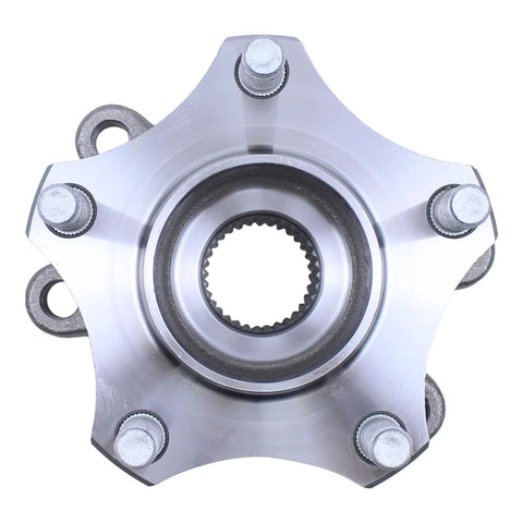 Front view of Front Left Or Right Wheel Hub And Bearing Assembly For Nissan Altima 2019 2020 2021 2022 2023 2024 Direct Fit OEM Grade Replacement Ready To Install