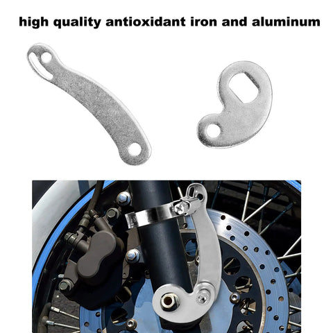 Torque Arm Conversion Kit For Electric Bicycles E Bike Front Or Rear Hub Motors M14 Fitment 2 Pack No Fuss Easy Install To Stop Motor Slippage And Frame Damage