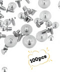 100 Piece Watch Screw Set With Micro Battery Clamp Screws, stainless steel assortment for watchmaking and repair